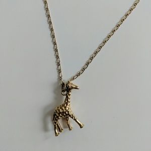 J Crew Giraffe Pendant Necklace